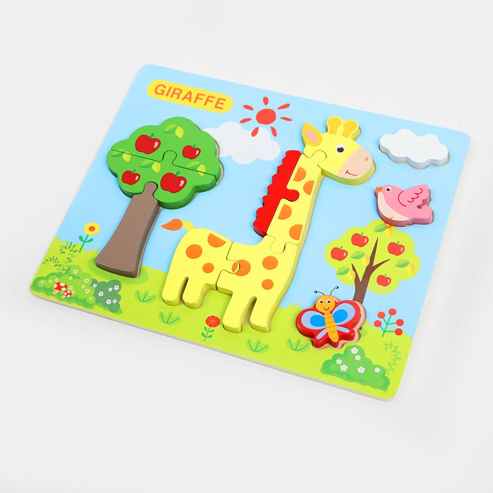 Wooden Puzzle Game - Giraffe, Board Games & Puzzles, Chase Value, Chase Value