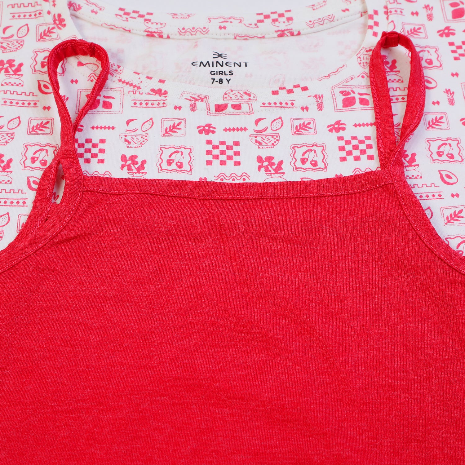 Eminent Girls Half Sleeves T-Shirt - Neon Pink, Girls T-Shirts, Eminent, Chase Value