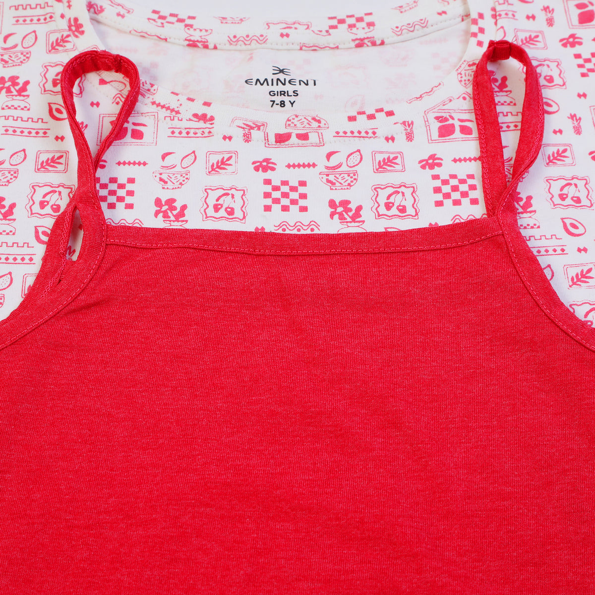 Eminent Girls Half Sleeves T-Shirt - Neon Pink, Girls T-Shirts, Eminent, Chase Value