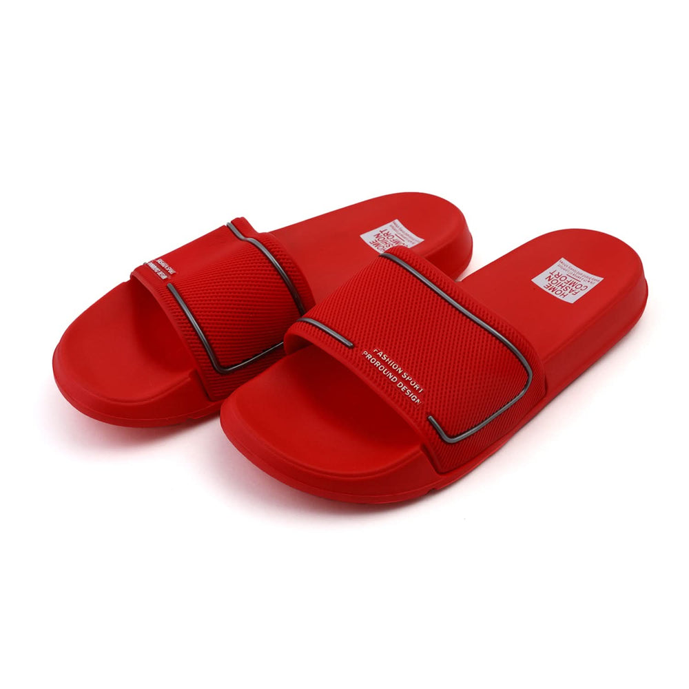 Valuable Women's Open-toe Slider - Red, Women Slippers, Chase Value, Chase Value