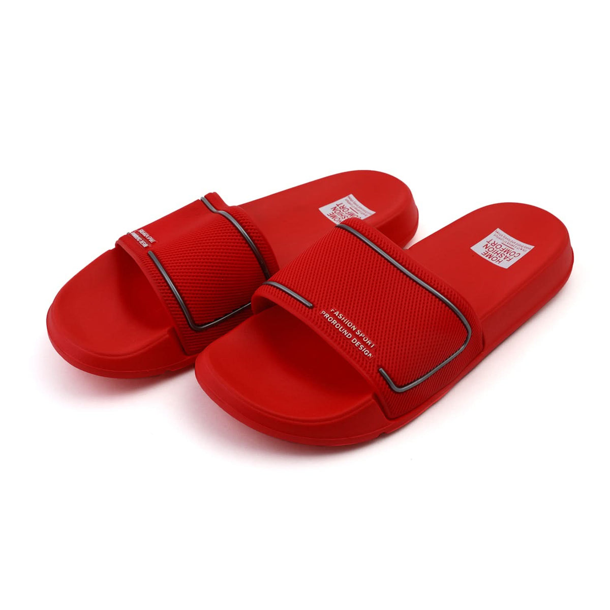 Valuable Women's Open-toe Slider - Red, Women Slippers, Chase Value, Chase Value