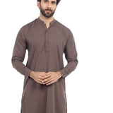 Men's Fancy Shalwar Suit - Brown, Men's Shalwar Kameez, Chase Value, Chase Value