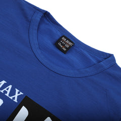 Boys Half Sleeves T-Shirt - Royal Blue