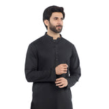 Valuable Men's Slim Fit Kurta Shalwar Suit - Black, Men's Shalwar Kameez, Chase Value, Chase Value