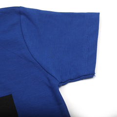 Boys Half Sleeves T-Shirt - Royal Blue