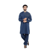 Eminent Men's Trim Fit Shalwar Suit - Navy Blue, Men's Shalwar Kameez, Eminent, Chase Value