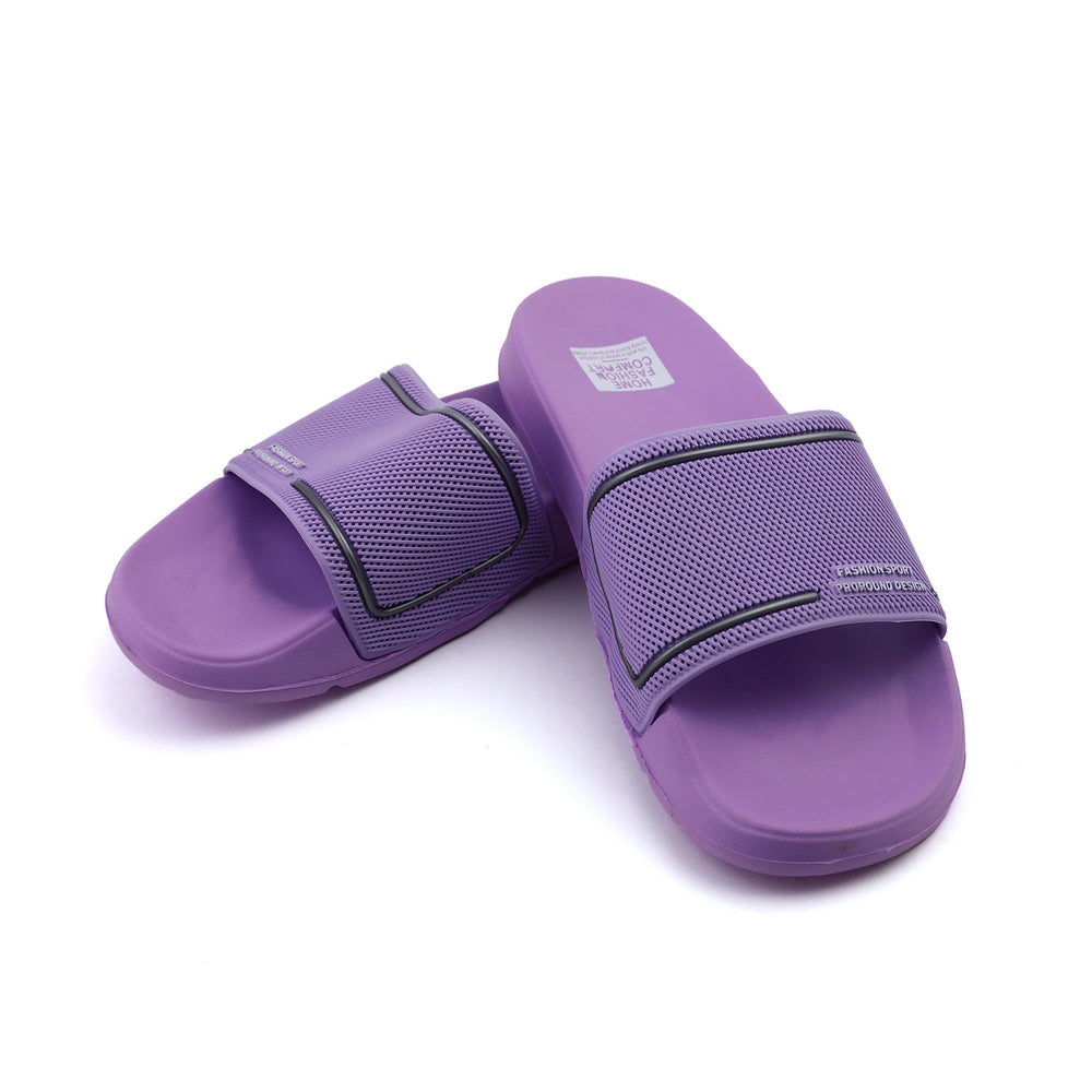 Valuable Women's Open-toe Slider - Purple, Women Slippers, Chase Value, Chase Value
