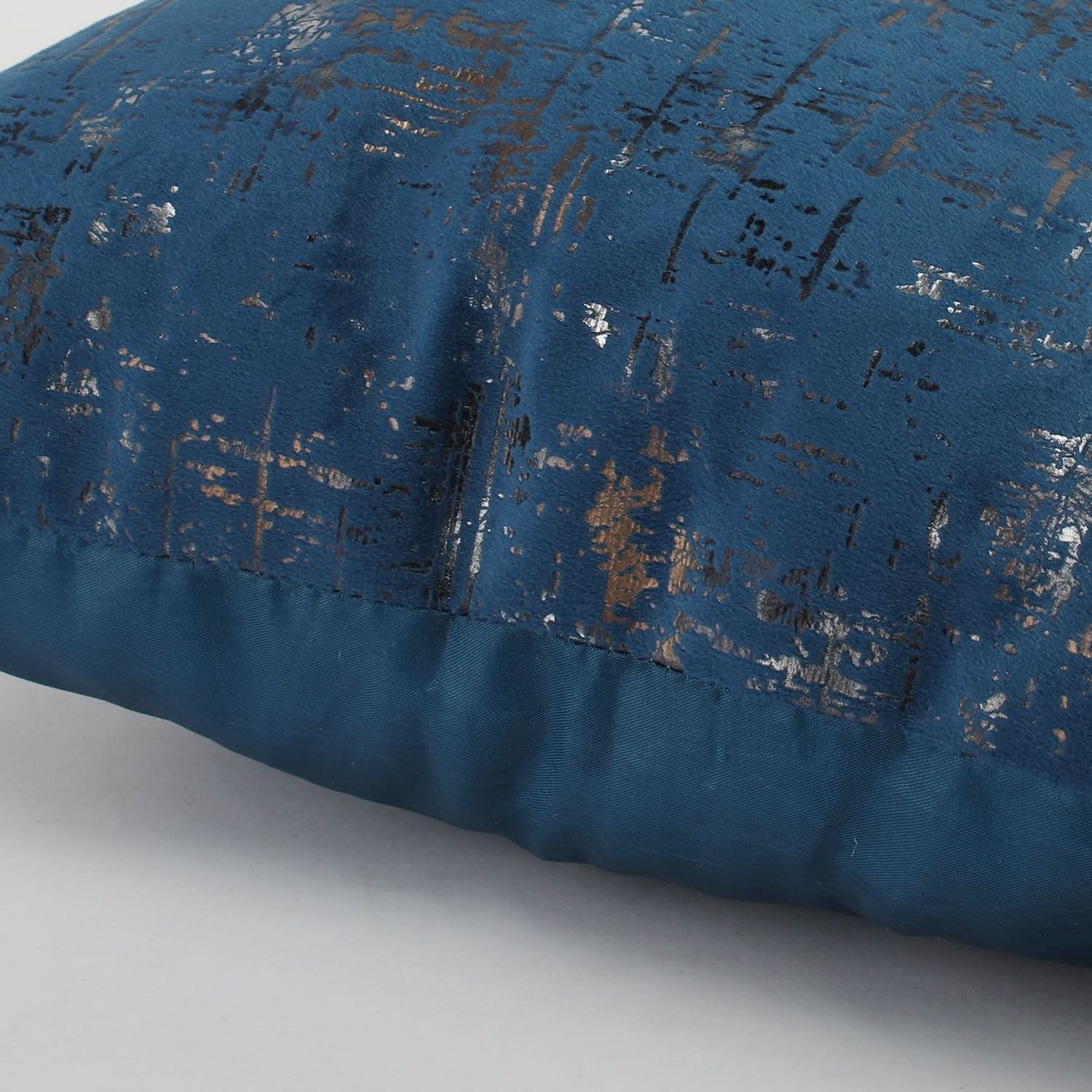 Golden Print Cushion 16X16 - Royal Blue, Cushions & Pillows, Chase Value, Chase Value