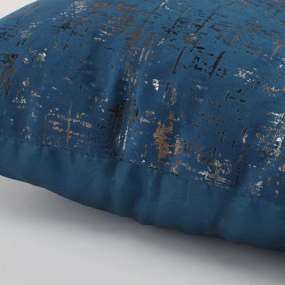 Golden Print Cushion 16X16 - Royal Blue, Cushions & Pillows, Chase Value, Chase Value