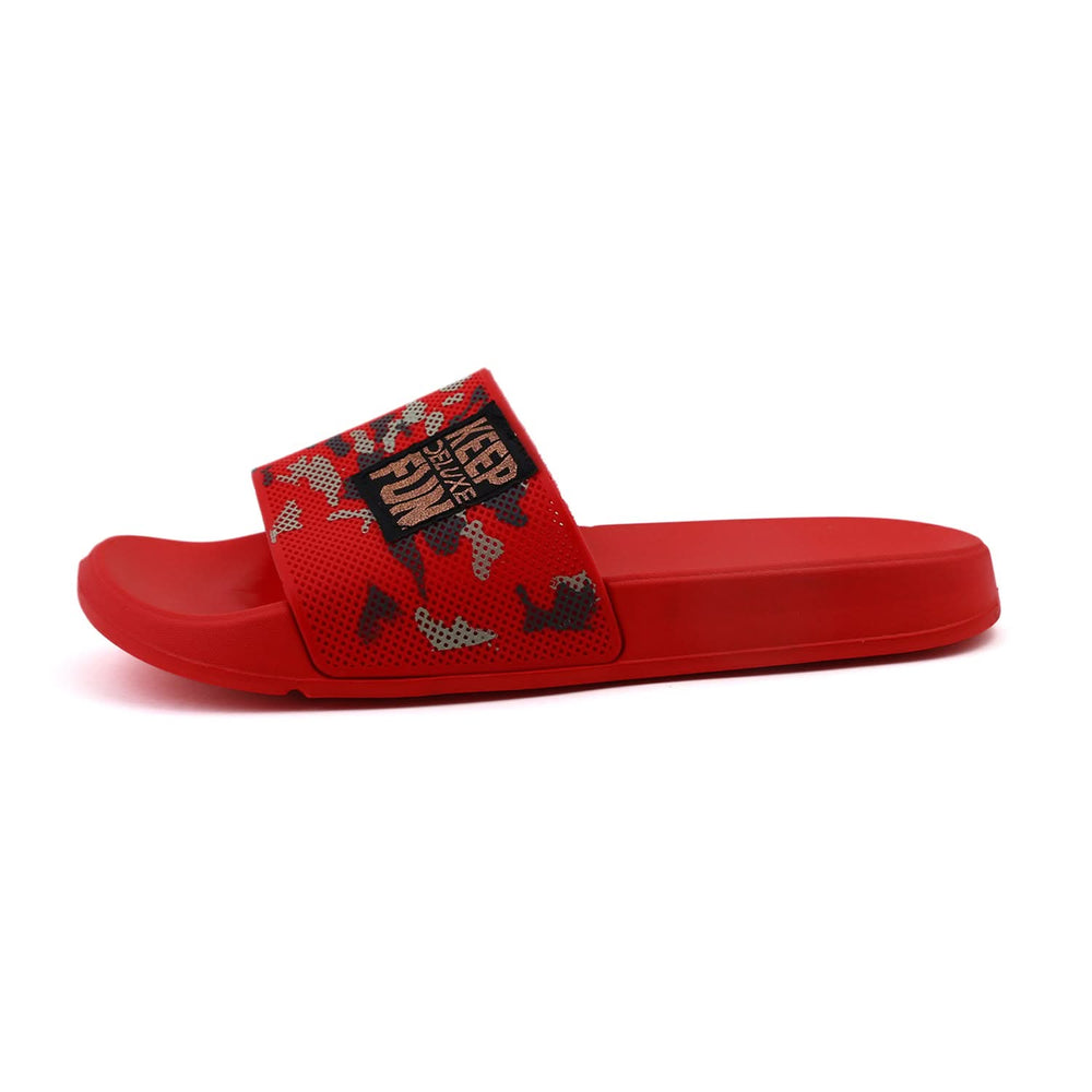 Valuable Women's Open-toe Slider - Red, Women Slippers, Chase Value, Chase Value
