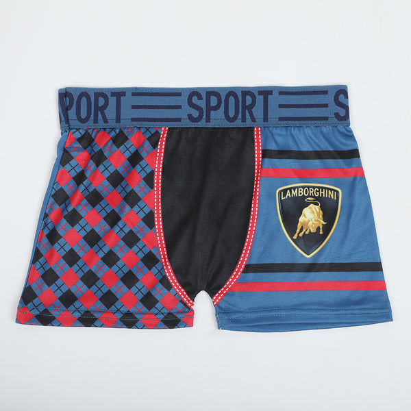 Boys Character Boxer - Steel Blue, Boys Underwear, Chase Value, Chase Value