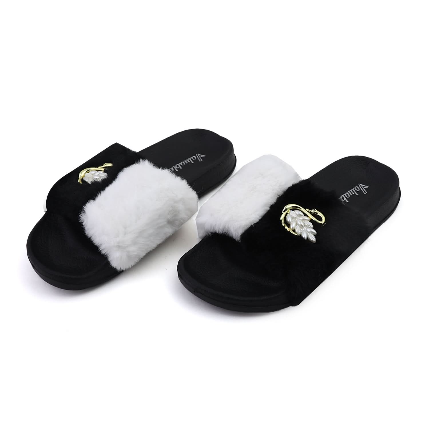 Valuable Women's Open-toe Slider - Black, Women Slippers, Chase Value, Chase Value