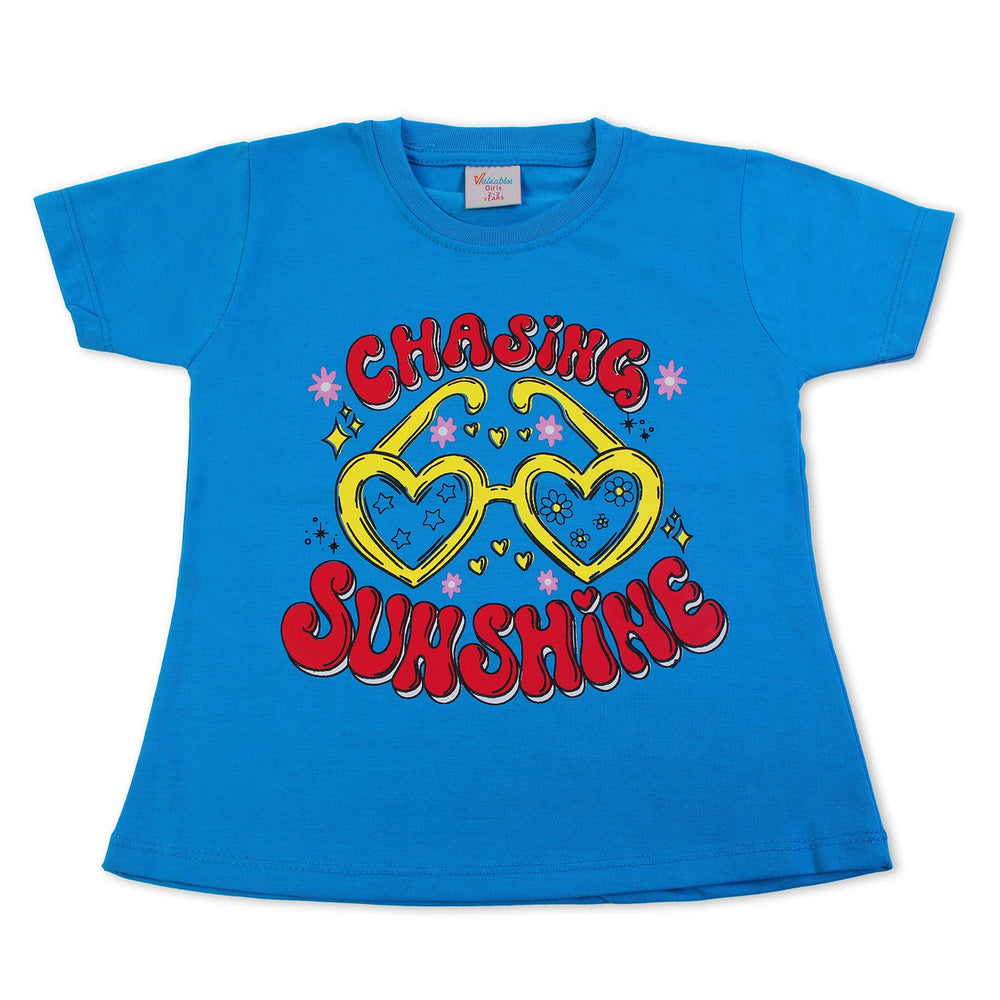 Girls Half Sleeves T-Shirt, Girls T-Shirts, Chase Value, Chase Value