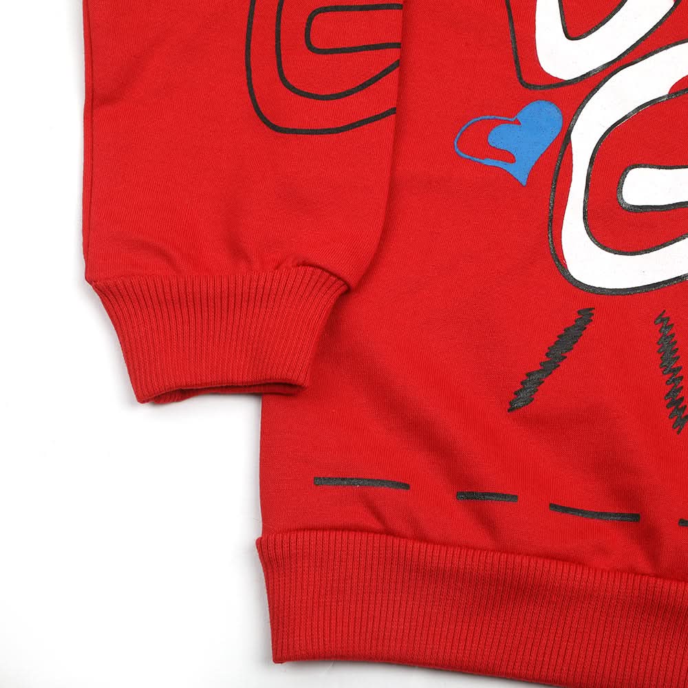 Boys Full Sleeves Hoodie - Red, Boys Hoodies & Sweat Shirts, Chase Value, Chase Value