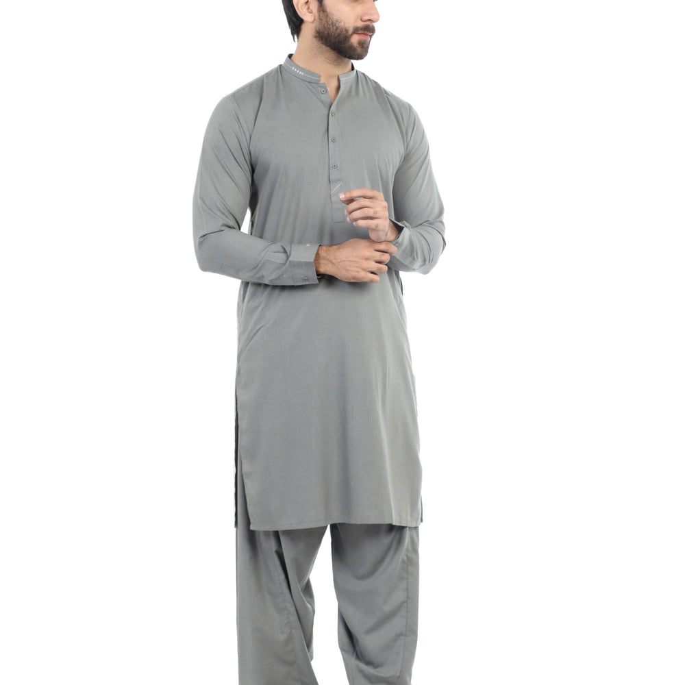 Men's Fancy Shalwar Suit - Green, Men's Shalwar Kameez, Chase Value, Chase Value