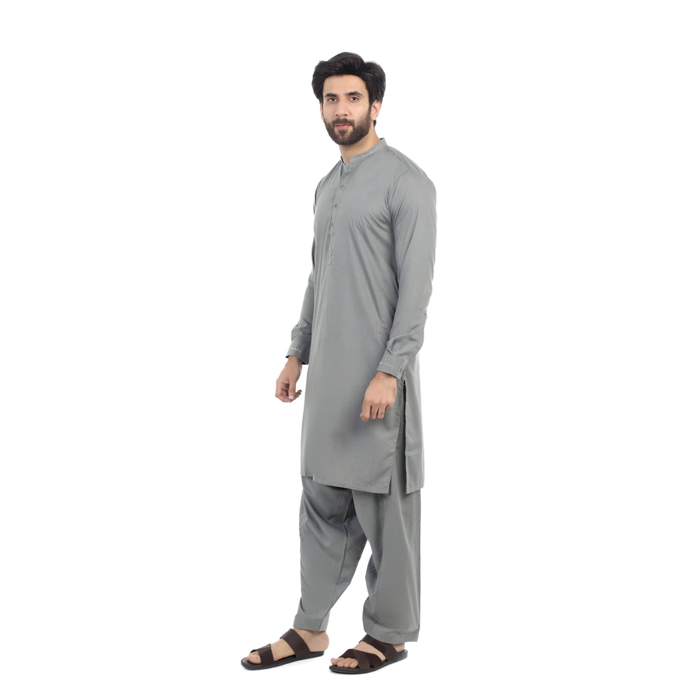 Men's Fancy Shalwar Suit - Green, Men's Shalwar Kameez, Chase Value, Chase Value