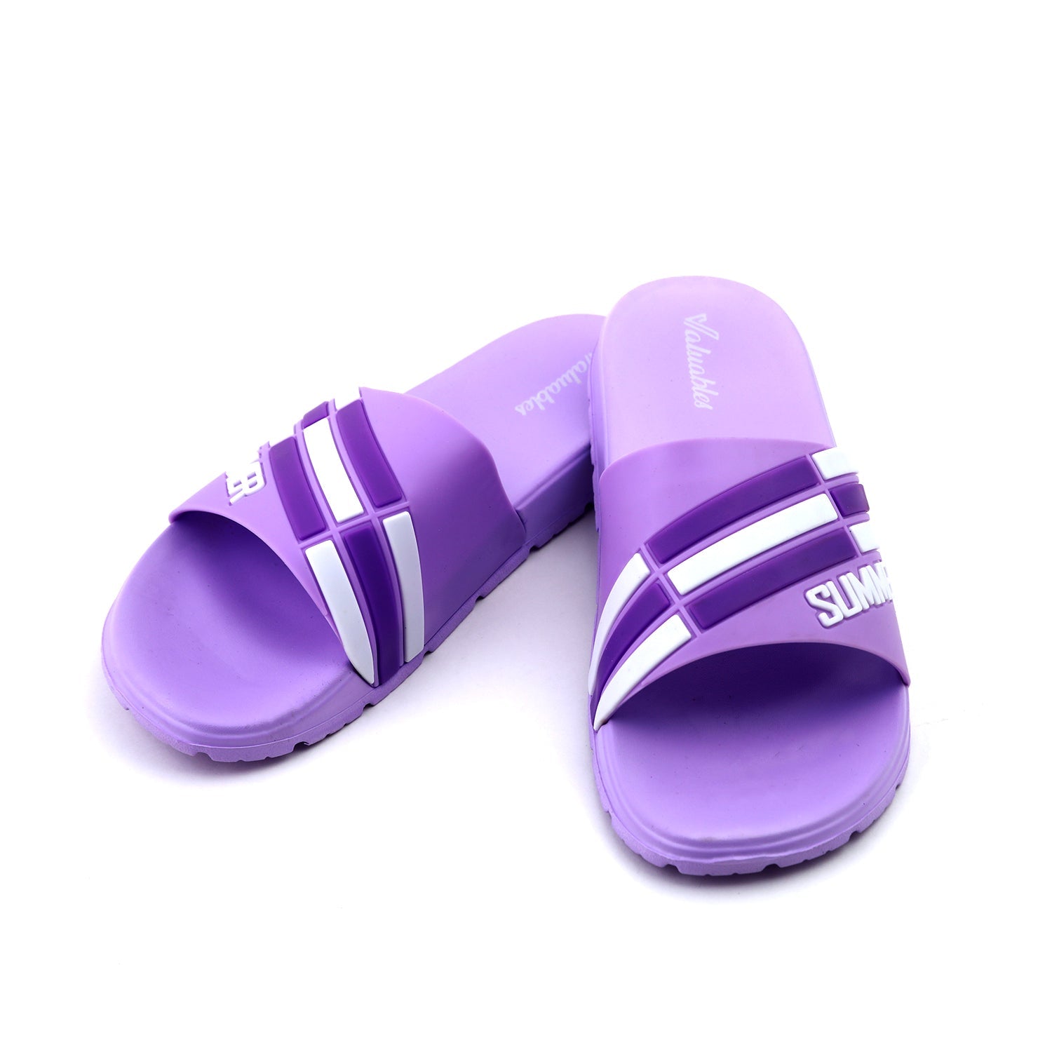 Valuable Women's Open-toe Slider - Purple, Women Slippers, Chase Value, Chase Value