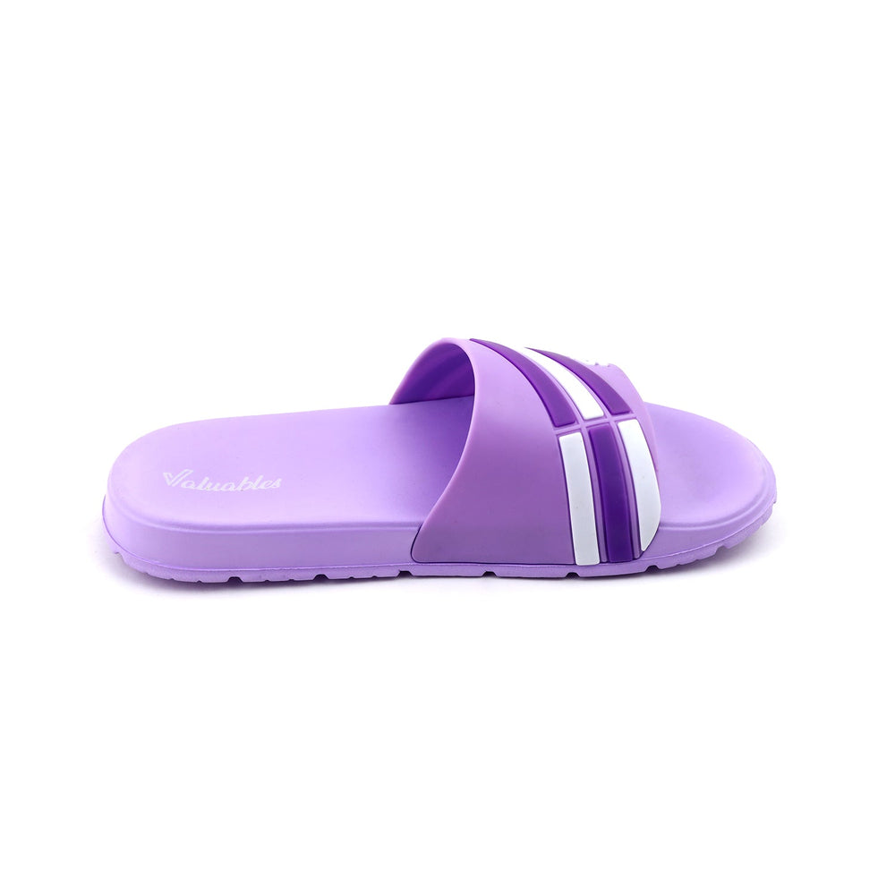 Valuable Women's Open-toe Slider - Purple, Women Slippers, Chase Value, Chase Value