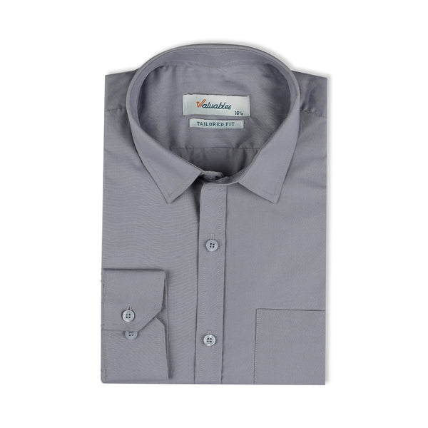 Valuable Men's Formal Plain Shirt