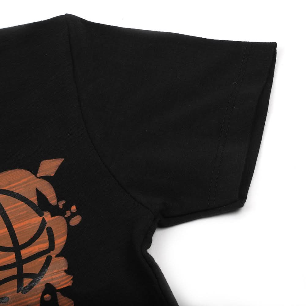 Boys Half Sleeves T-Shirt - Black, Boys T-Shirts, Chase Value, Chase Value