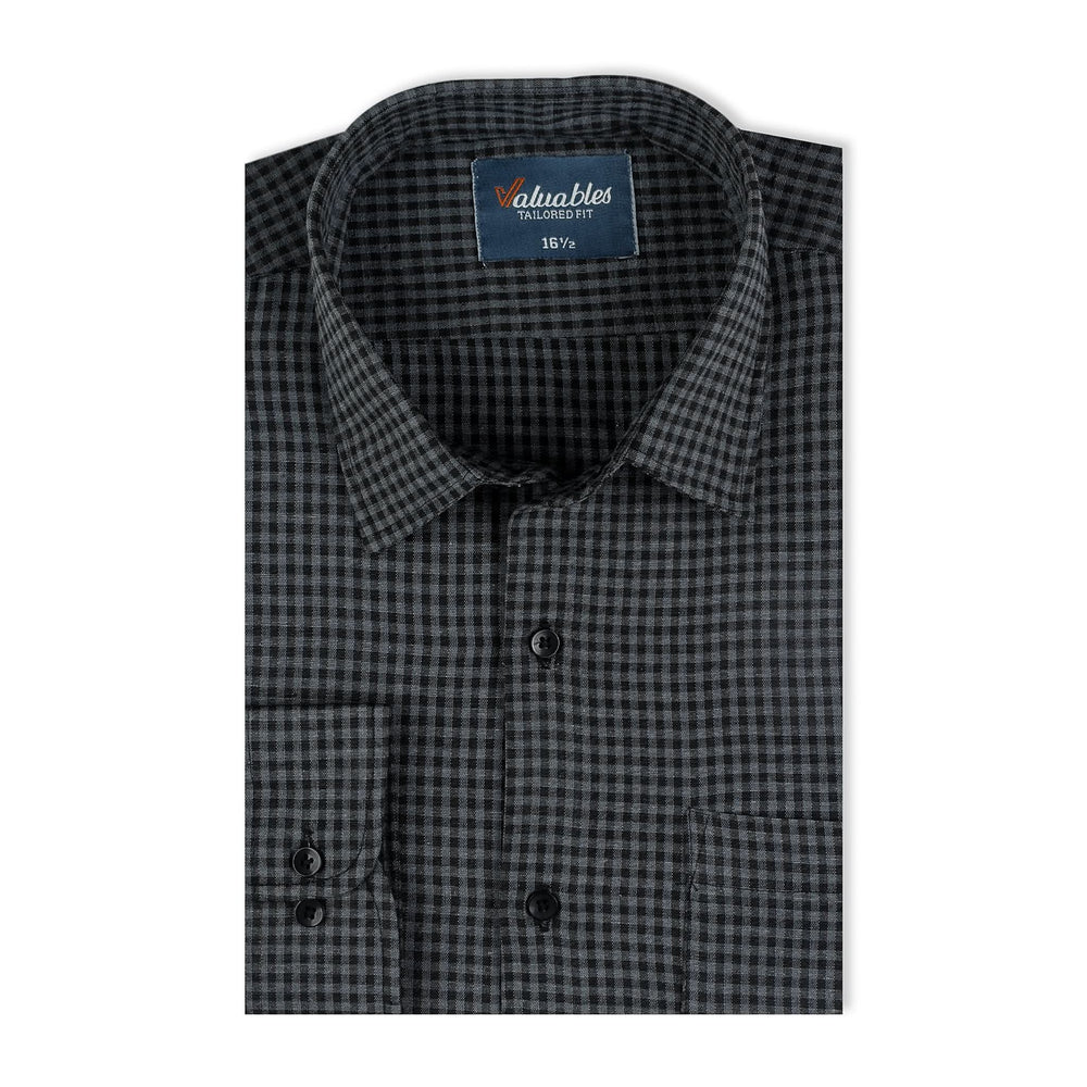 Valuable Men's Formal Check Shirt, Men's Shirts, Chase Value, Chase Value