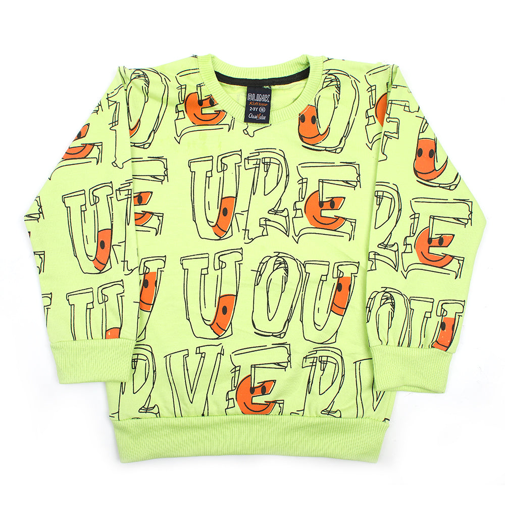 Boys Full Sleeves T-Shirt - Green, Boys T-Shirts, Chase Value, Chase Value