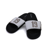 Valuable Open-toe Men's Slider - Black & White, Men's Slippers, Chase Value, Chase Value