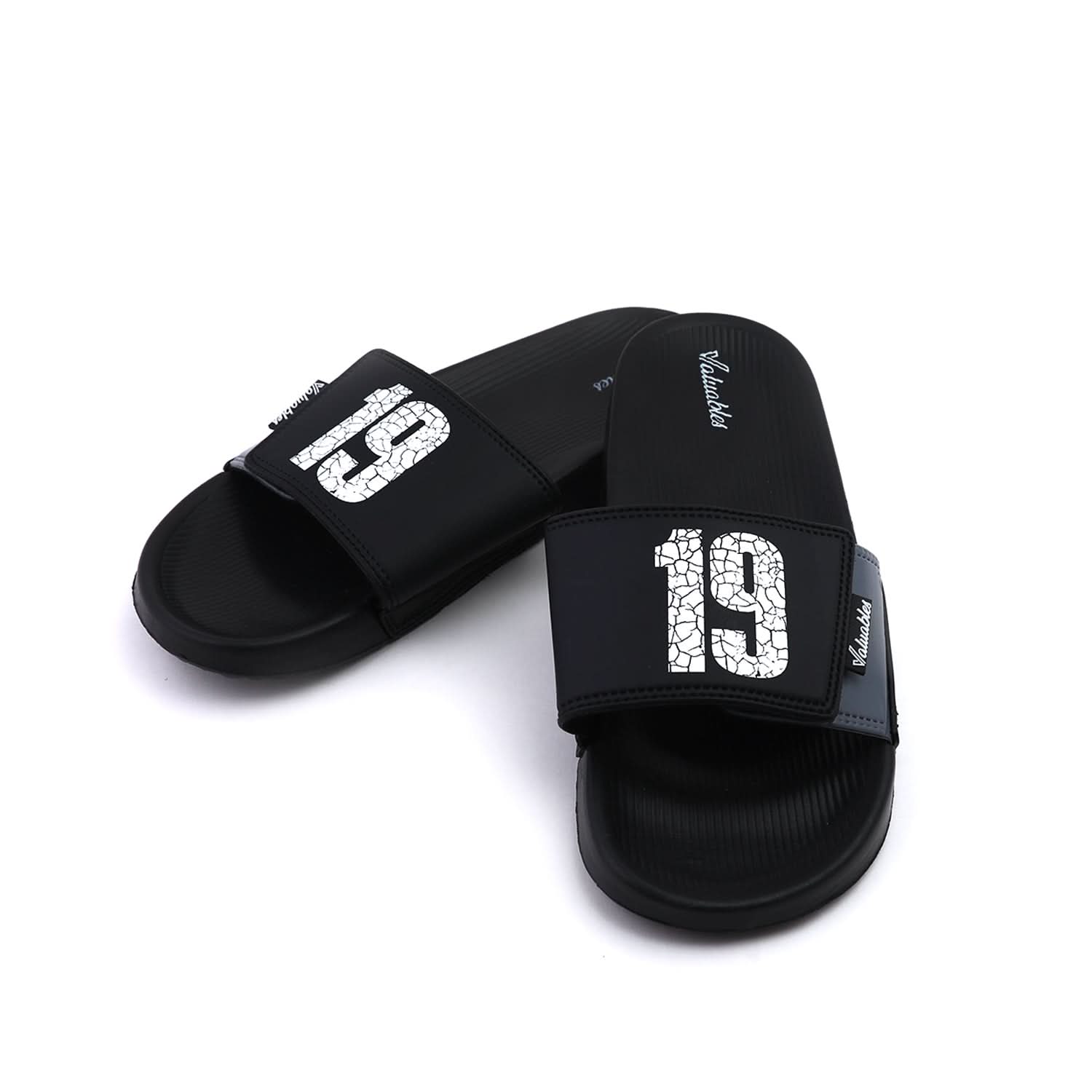 Valuable Open-toe Men's Slider - Black, Men's Slippers, Chase Value, Chase Value