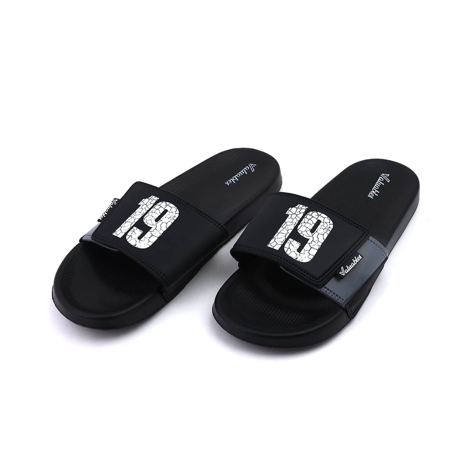 Valuable Open-toe Men's Slider - Black, Men's Slippers, Chase Value, Chase Value