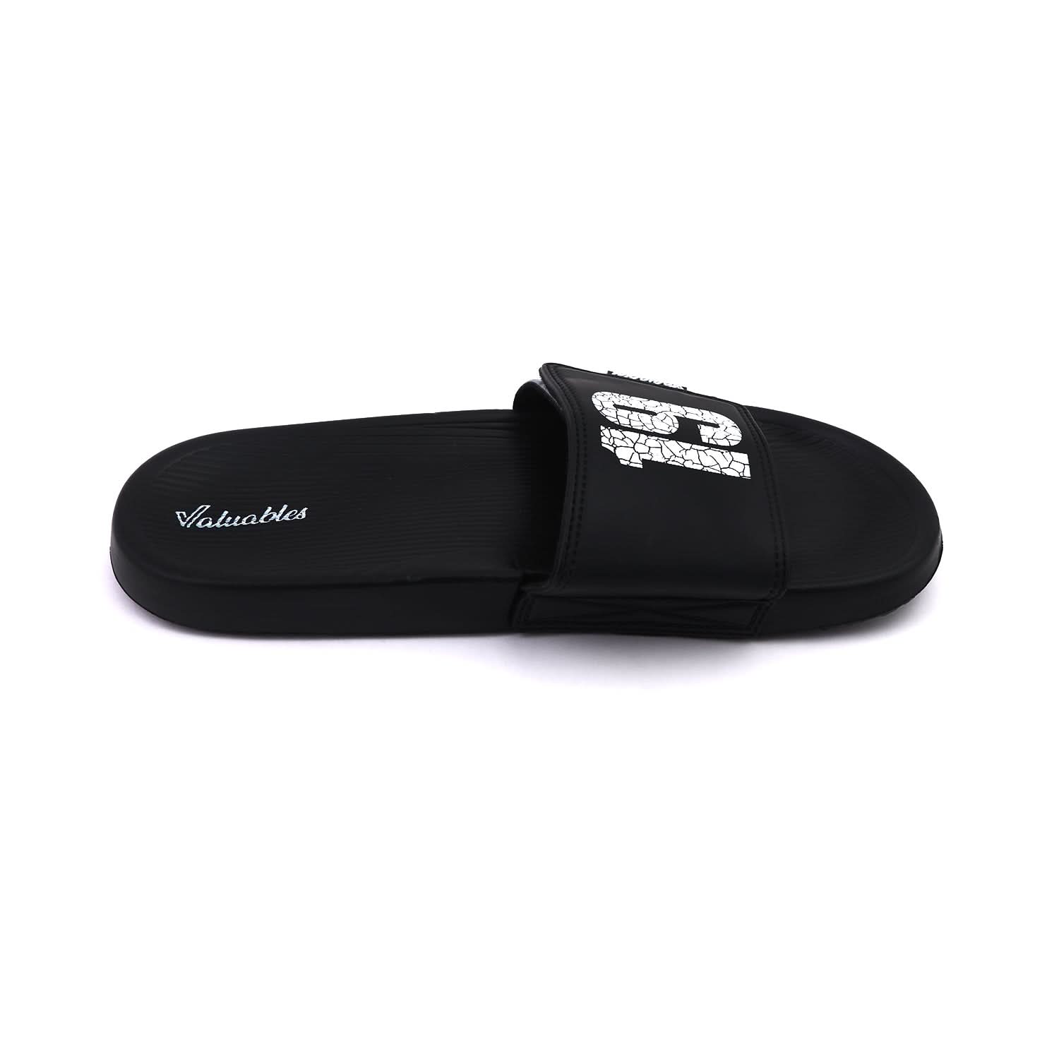 Valuable Open-toe Men's Slider - Black, Men's Slippers, Chase Value, Chase Value