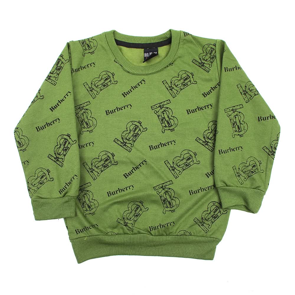 Boys Full Sleeves T-Shirt - Green, Boys T-Shirts, Chase Value, Chase Value