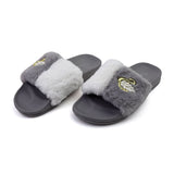 Valuable Women's Open-toe Slider - Grey, Women Slippers, Chase Value, Chase Value