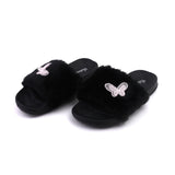 Valuable Women's Open-toe Slider - Black, Women Slippers, Chase Value, Chase Value