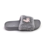Valuable Women's Open-toe Slider - Grey, Women Slippers, Chase Value, Chase Value