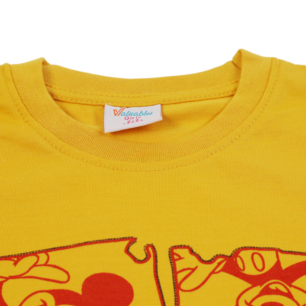 Girls Half Sleeves T-Shirt, Girls T-Shirts, Chase Value, Chase Value