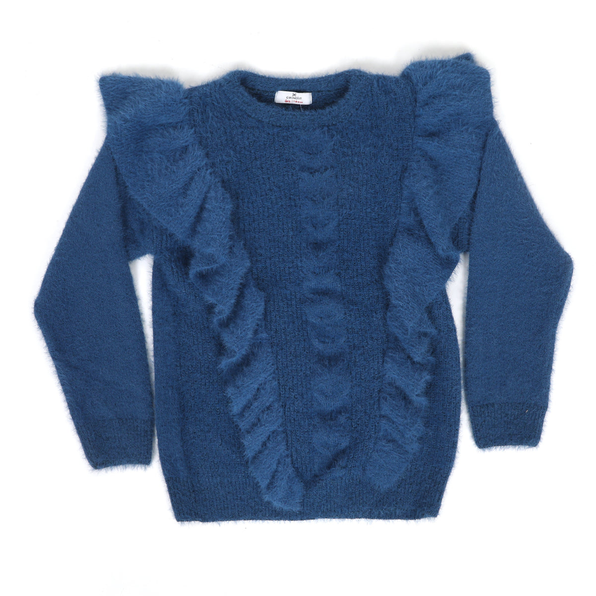 Eminent Girls Full Sleeves Sweater - Royal Blue, Girls Sweaters, Eminent, Chase Value