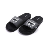 Valuable Open-toe Men's Slider - Black & Gray, Men's Slippers, Chase Value, Chase Value