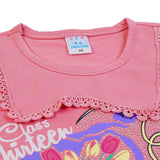 Girls Tight Half Sleeves Suit - Pink, Girls Suits, Chase Value, Chase Value
