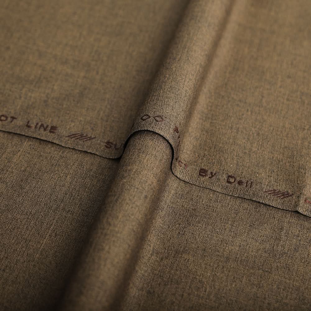 Men's Hame Light Fancy Unstitched Suit - Brown, Men's Unstitched Fabric, Chase Value, Chase Value