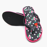 Women's Flip Flop Slipper - Black, Women Slippers, Chase Value, Chase Value