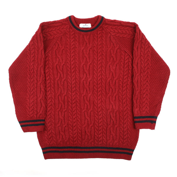 Eminent Boys Crew Neck Sweater - Maroon