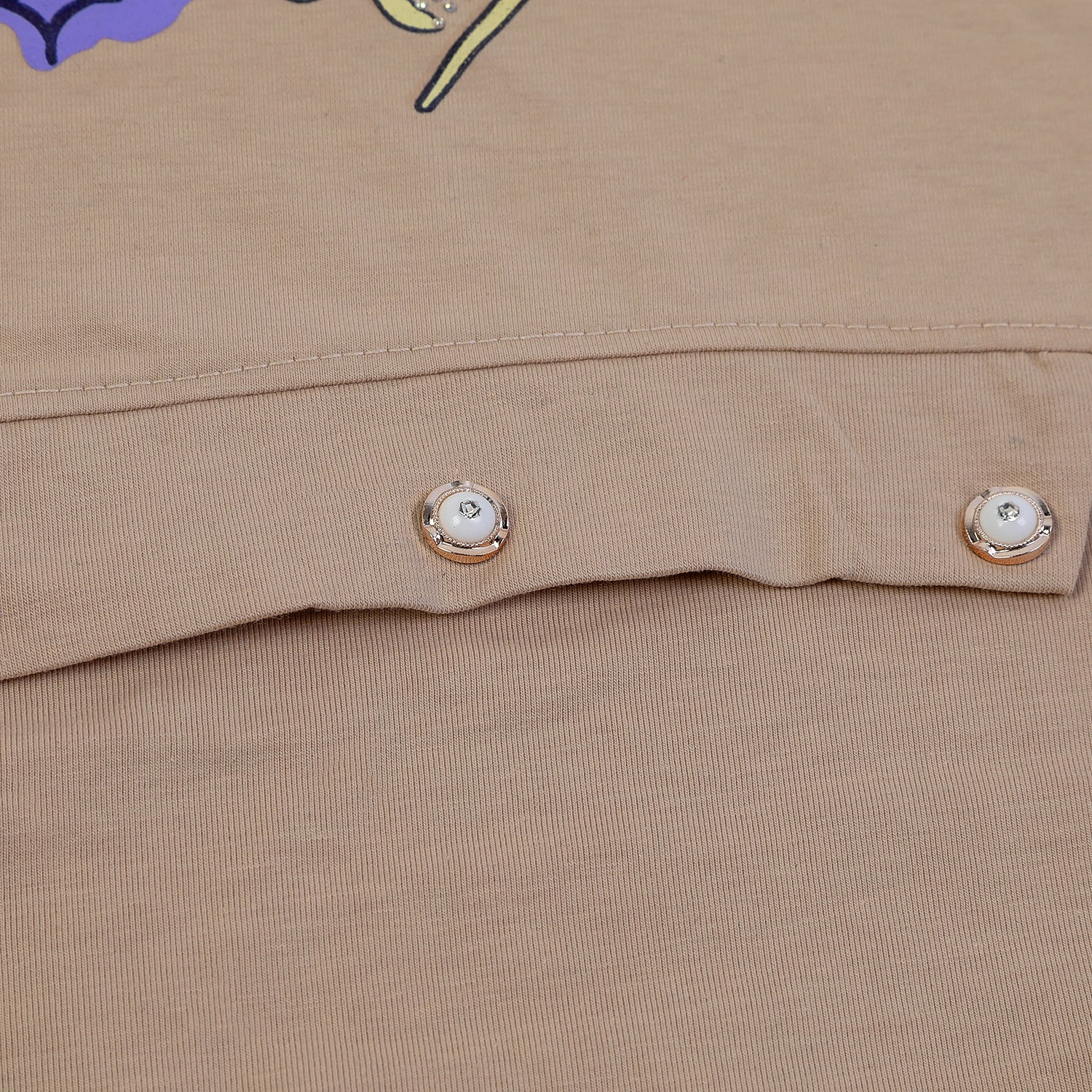 Girls Tight Half Sleeves Suit - Brown, Girls Suits, Chase Value, Chase Value