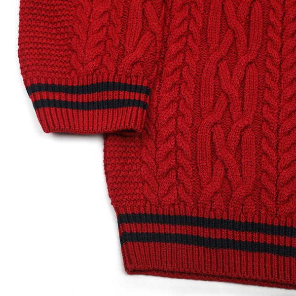 Eminent Boys Crew Neck Sweater - Maroon