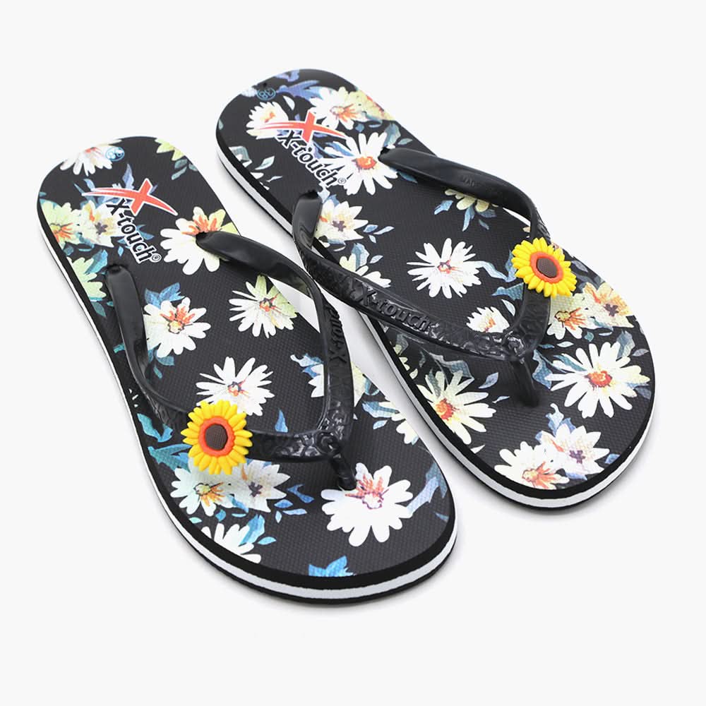 Women's Flip Flop Slipper - Black, Women Slippers, Chase Value, Chase Value