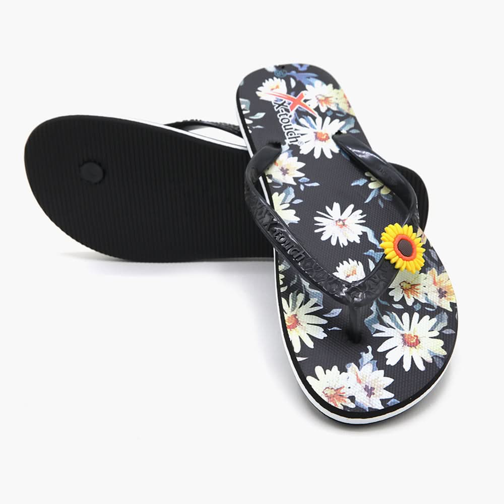 Women's Flip Flop Slipper - Black, Women Slippers, Chase Value, Chase Value