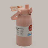 Vacuum Bottle Stainless Steel 100ml - Pink, Water Bottle, Chase Value, Chase Value