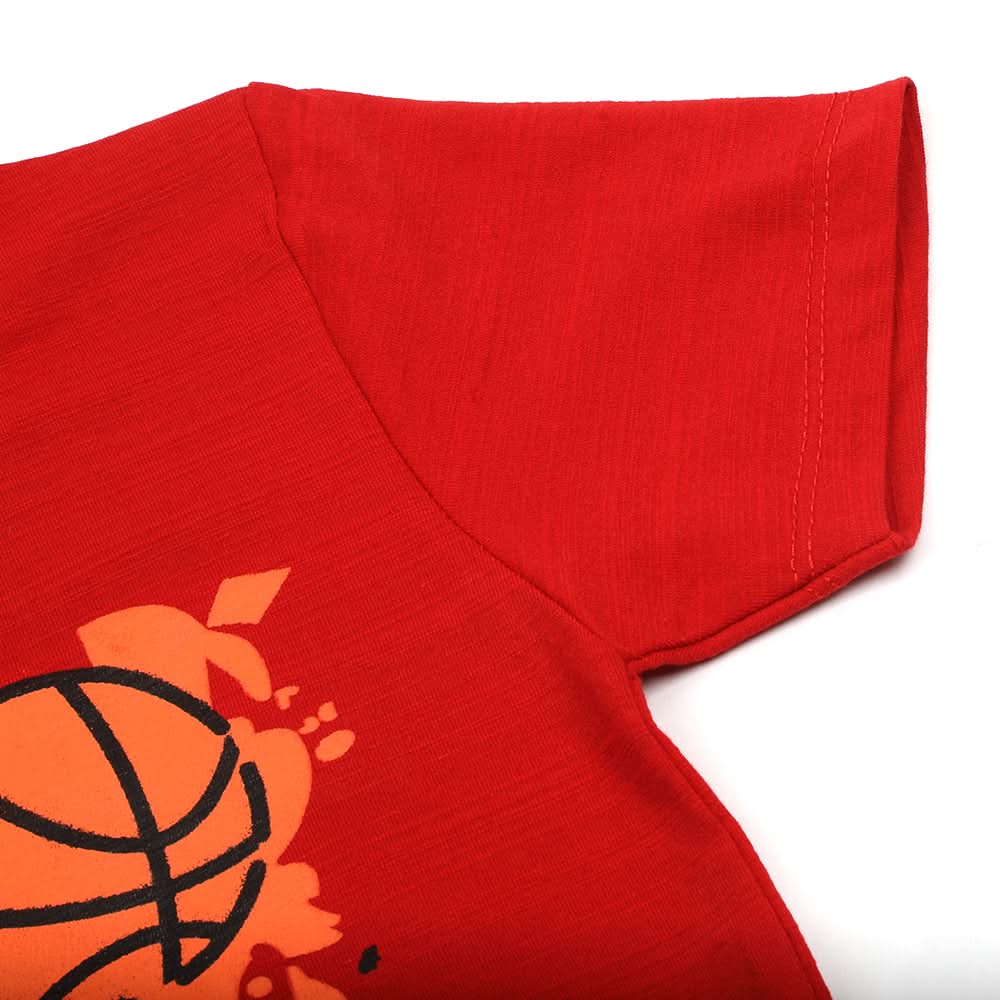 Boys Half Sleeves T-Shirt - Red, Boys T-Shirts, Chase Value, Chase Value