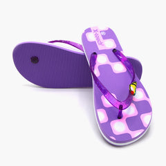 Women's Flip Flop Slipper - Purple