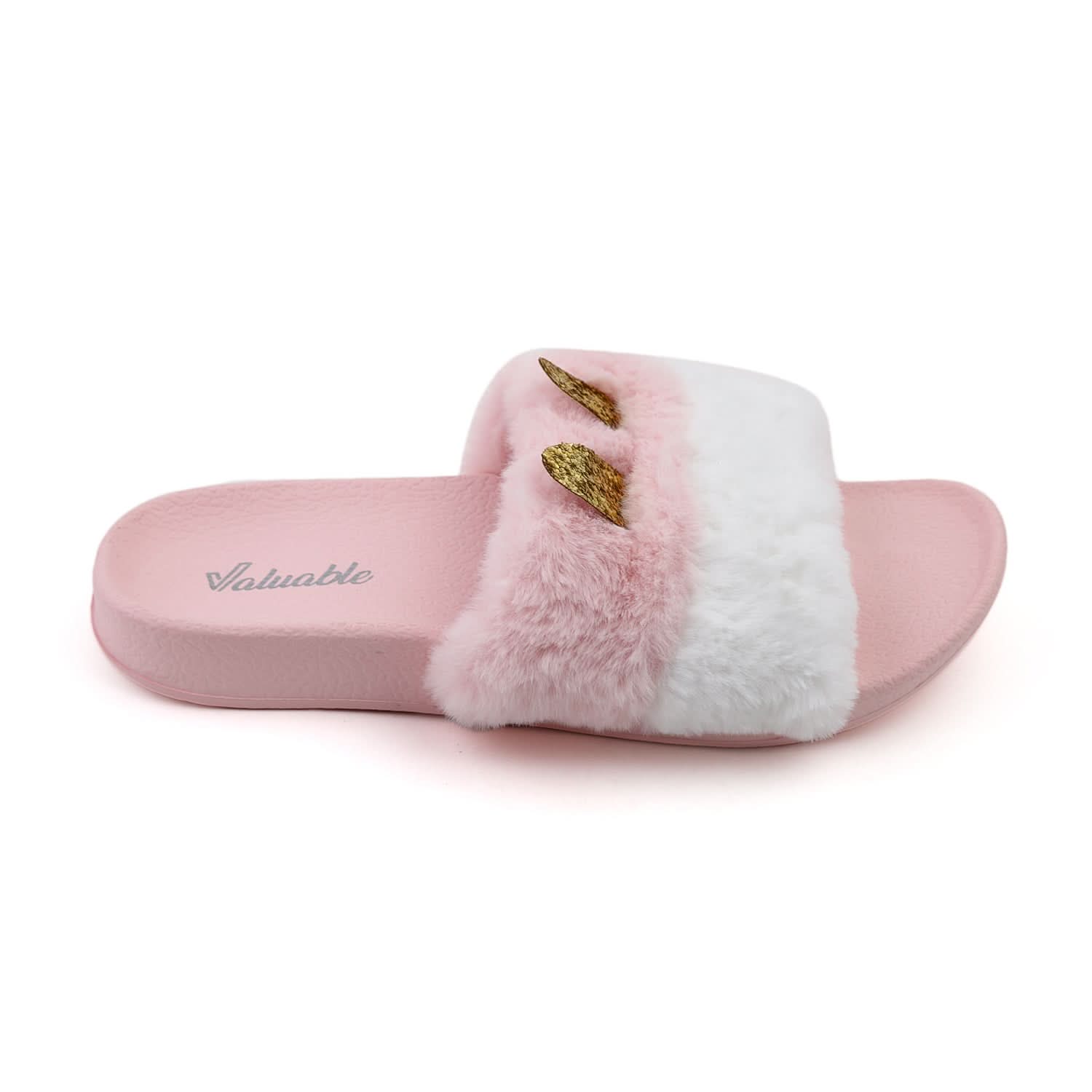 Valuable Women's Open-toe Slider - Pink, Women Slippers, Chase Value, Chase Value