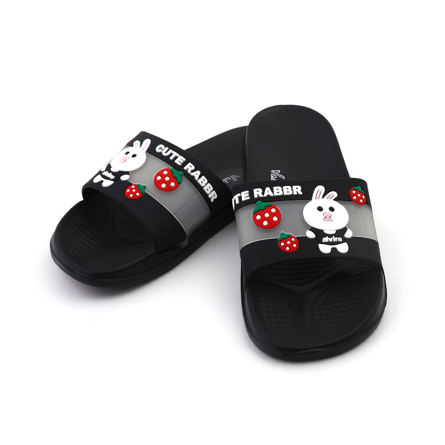 Valuable Women's Open-toe Slider - Black, Women Slippers, Chase Value, Chase Value